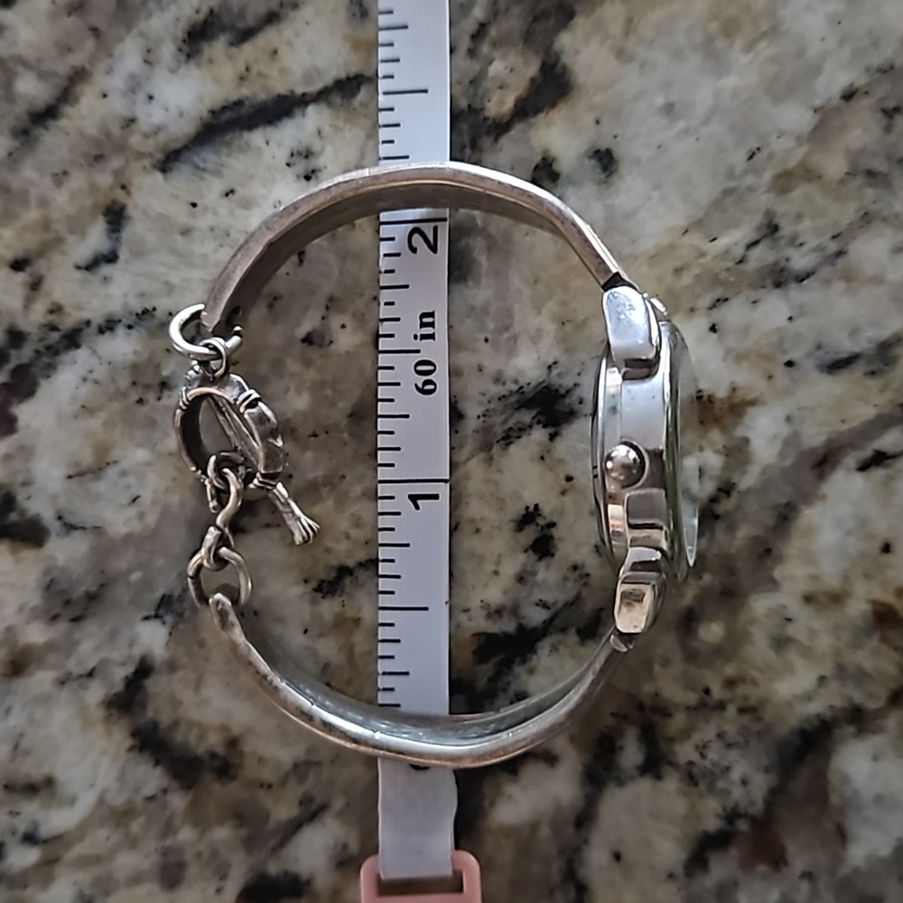 Vintage Spoon Handle Silver Watch - Picture 10 of 11